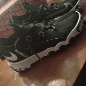 Nike Black and White Athletic Shoes